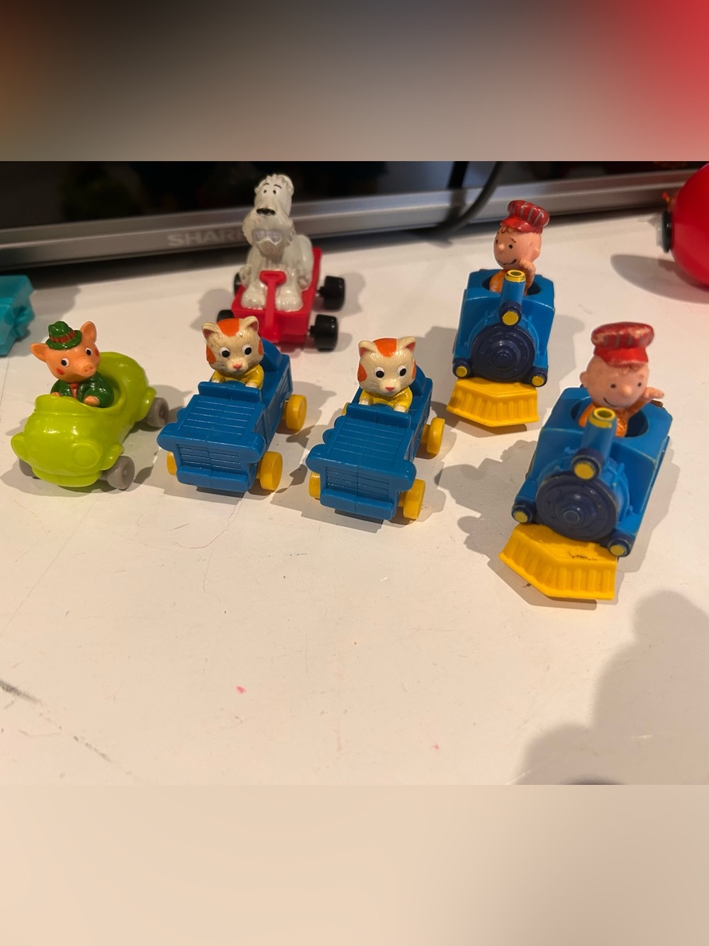 Vintage toy vehicles